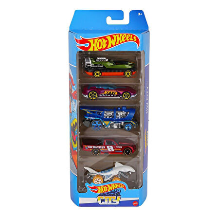 1806 Hot Wheels Beşli Araba Seti
