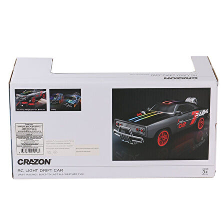 5016 SUN-YFN-CRN-RC ARABA DRİFT FF YEDEK TEKERLEK KUKALI IŞIKLI 7 4V USB 2A