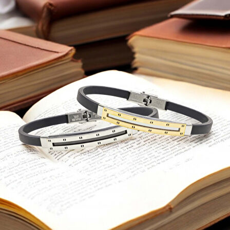  FM Desenli Çelik Bileklik 3183SCB019 