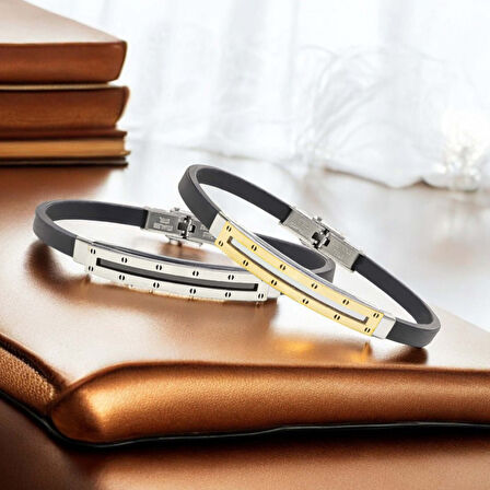  FM Desenli Çelik Bileklik 3183SCB019 