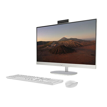 HP 27-CR0009NT i5 1335U 32GB 1TB SSD Intel Graphics 27" FHD IPS W11P All In One PC Beyaz & PER4
