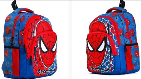 SPDERMAN İLK OKUL ÇANTA DAYANIKLI ORTOPEDİK ÖĞRENCİ ÇOCUK SIRT ÇANTASI ÖRÜMCEK LACİ