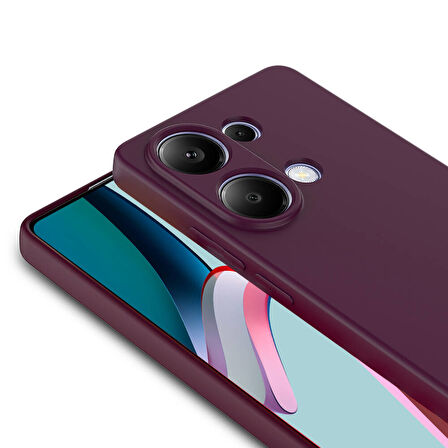 Xiaomi Poco M6 Pro 4G ile Uyumlu Kılıf Içi Kadife Lansman Tasarım Telefon Kılıfı Kapak