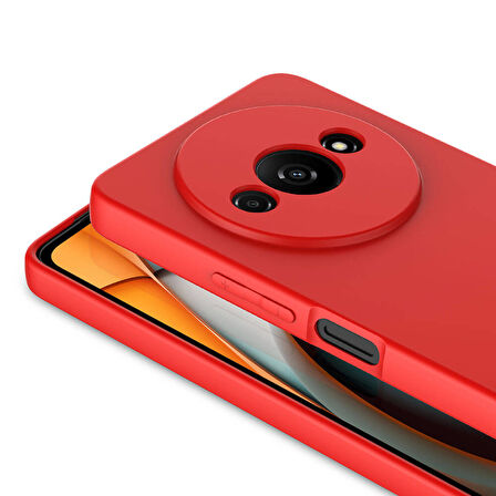 Xiaomi Redmi A3 4G 2024 ile Uyumlu Kılıf Içi Kadife Lansman Tasarım Telefon Kılıfı Kapak