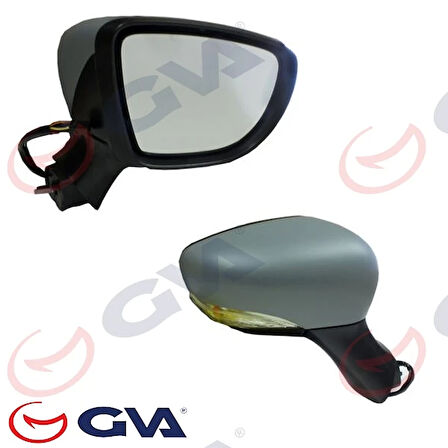 DIŞ DİKİZ AYNASI SAĞ CLIO 2017 ELEKTRİKLİ KATLANIR ISITMALI SİNYALLİ SENSÖRLÜ ASTARLI KONVEKS VM-6126EBPSR 963012959R