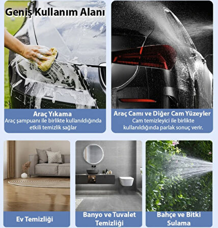 Şarjlı Basınç Ayarlı Köpük Pompası Çok güçlü basınçlı Araba yıkama Bataryalı uzun şarj süresi