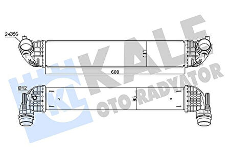 INTERCOOLER OPEL ASTRA K INTERCOOLER AL/BRZ 600101111095 13356681 39109103 39185908