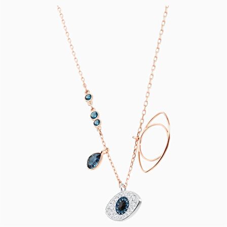 Swarovski Symbolic Evil Eye Kolye Ucu, Mavi 5172560