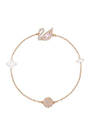  DAZZLING SWAN:BRACELET CZMO/ROS M 5472271