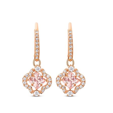 Swarovski Sparkling Dc Clover Küpe 5516477