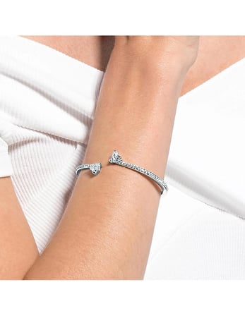  ATTRACT SOUL:BANGLE HEART CZWH/CRY/RHS S 5535354
