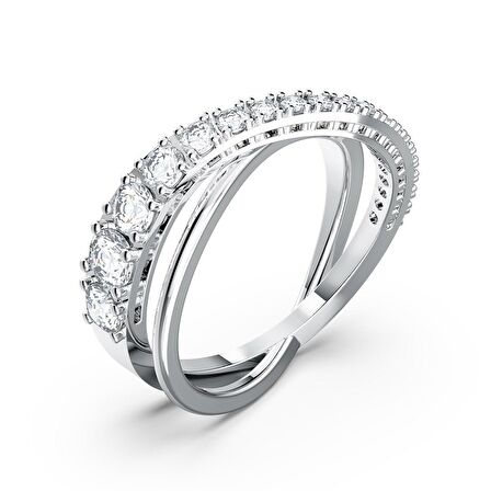 Swarovski Twist Rows Yüzük Beyaz 58 5572718