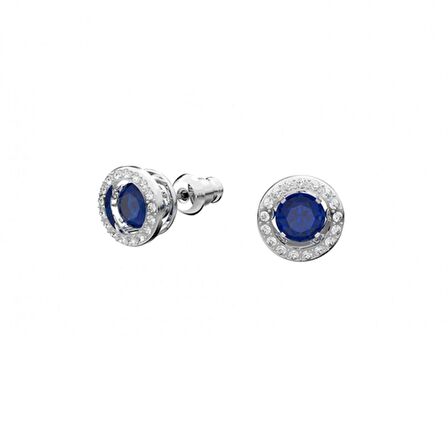 5573693 Swarovski Küpe Swarovski Sparkling Dance Dial Up Stud Pierced Earrings, White, Rhodium Plated