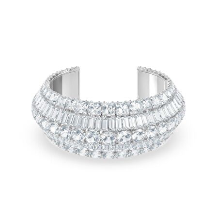 5598342 Swarovski Bilezik Hyperbola:Cuff L Rows Whıte/Rhs M