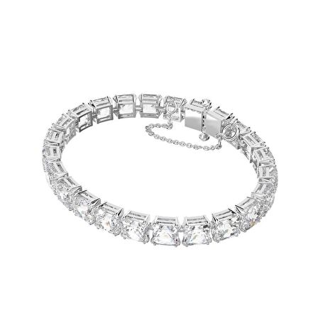 Swarovski Bilezik Millenia:Bracelet S Sqr White/Rhs 5599202