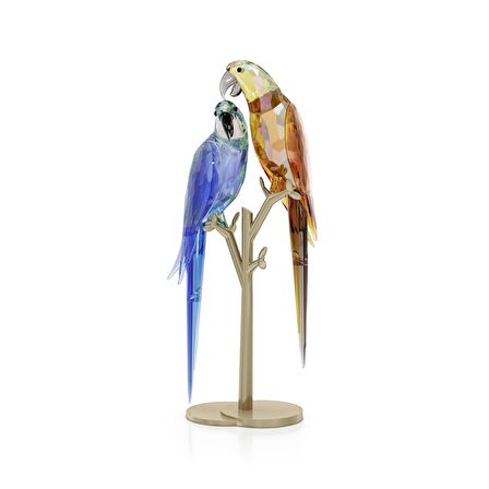 5619218 Swarovski Biblo Jungle Beats:Parrot Couple