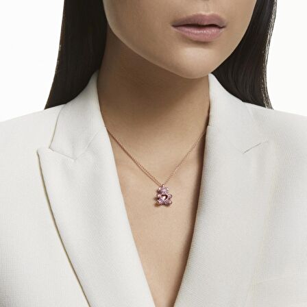 5642976 Swarovski Kolye Teddy:Pend Hrt Lros/Ros