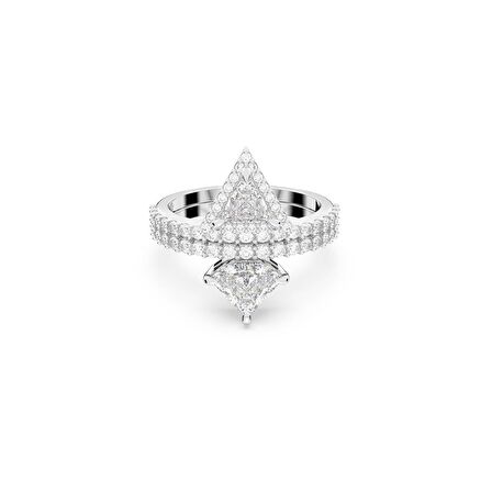 5642988 Swarovski Yüzük Ortyx:Rıng Whıte/Rhs 60