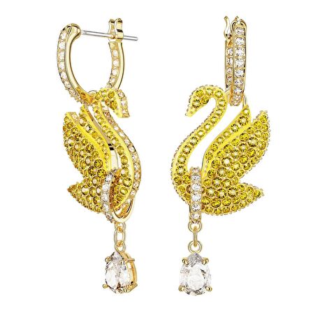 5647543 Swarovski Küpe iconic Swan:Pe Yel/Gos