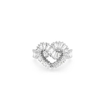 5647590 Swarovski Yüzük Matrix:Ring Hrt Woven Whi/Rhs 55