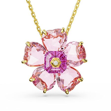 5650569 Swarovski Kolye Florere:Pend S Pink/Gos