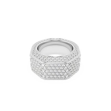 5651369 Swarovski Yüzük Dextera:Ring Oct Full Pave Cre/Rhs 55