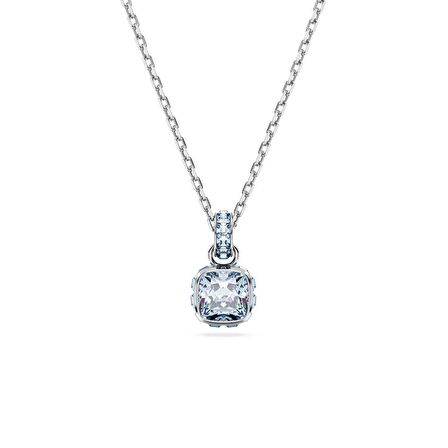 5651794 Swarovski Kolye Birthstone:Pend Mar Pendant Blu/Rhs