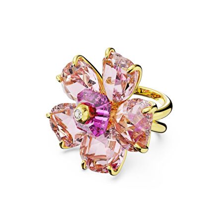5657278 Swarovski Yüzük Florere:Ring Double Shank Pink/Gos 52