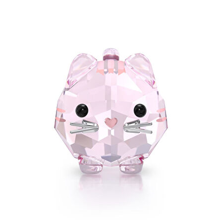 5658317 Swarovski Biblo Chubby Cats:Pink Cat