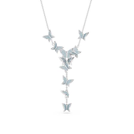 5662179 Swarovski Kolye Mp Lilia:Necklace Blu/Rhs