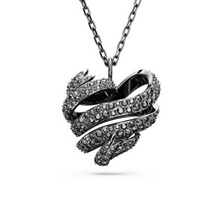 5662491 Swarovski Kolye Volta:Pend S Heart Grap/Bru