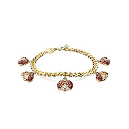 5666238 Swarovski Bilezik Idyllia:Bracelet Ladybug Red/Gos M