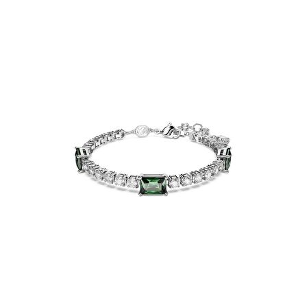 5666422 Swarovski Bilezik Matrix:Tb Green Stones Gre/Rhs M