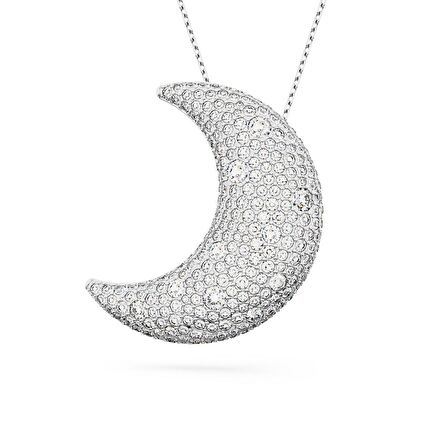 5674895 Swarovski Kolye Luna:Pend Xl Cre/Rhs