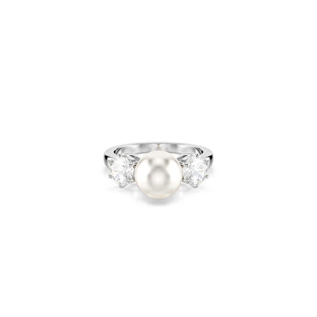 5689631 Swarovski Yüzük Matrıx:Rıng 8Mm Pearl Whıte/Rhs 52