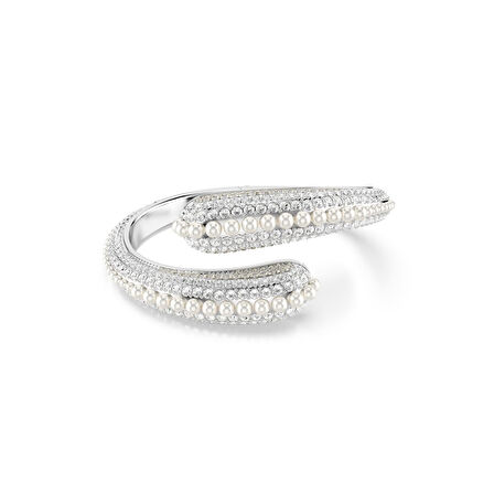 5692106 Swarovski Bilezik Sublıma:Cuff Wv Cry/Rhs M