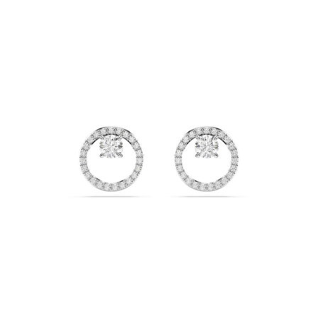 5692262 Swarovski Küpe Constella:Pe Stud Cz Whıte/Rhs