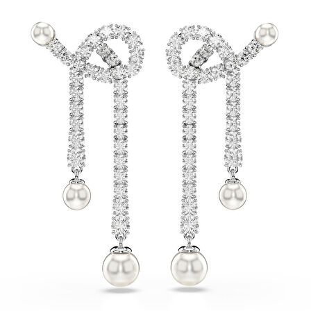 5692417 Swarovski Küpe Matrıx:Pe Prl Whıte/Rhs