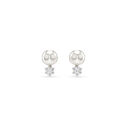 5694225 Swarovski Küpe Matrıx:Pe Studs Whıte/Rhs