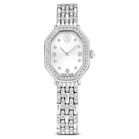 5698690 Swarovski Kol Saati Dextera Octagon:Mb Sts/Whıte/Sts