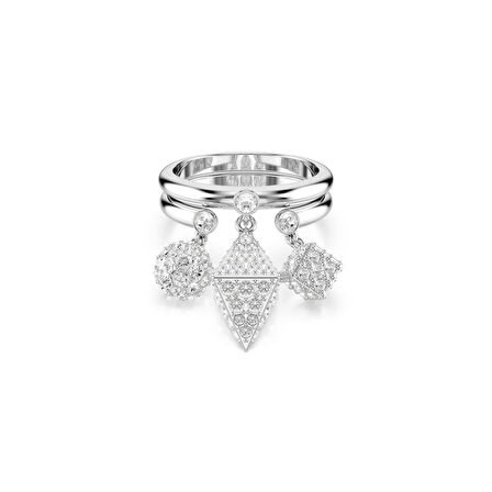5701829 Swarovski Yüzük Dextera:Set Cry/Rhs 55