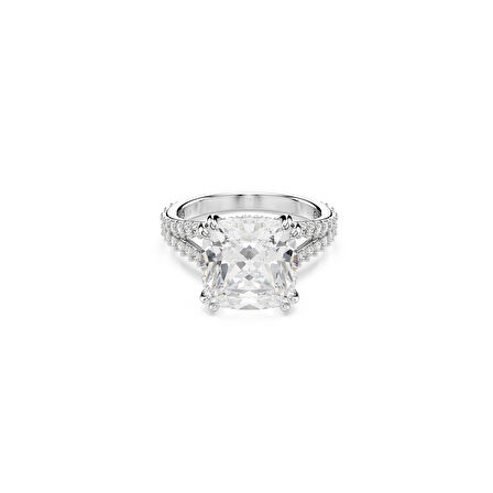 5709902 Swarovski Yüzük Re Stılla:Rıng Sq Whıte/Rhs 55
