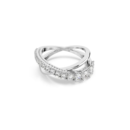 5714953 Swarovski Yüzük Re Hyperbola:Rıng Cocr Whıte/Upd 52