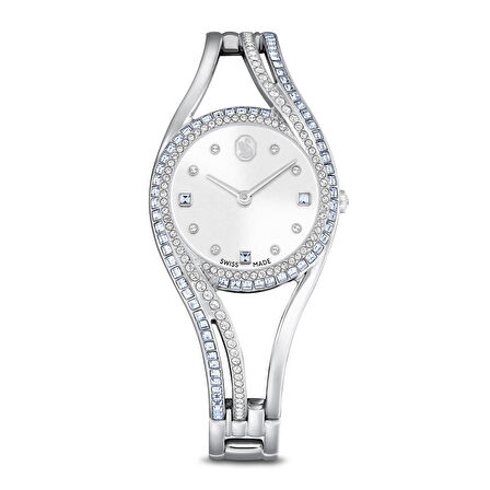 5715463 Swarovski Kol Saati Hyperbola Bangle:Mb Sts/Blue/Sts