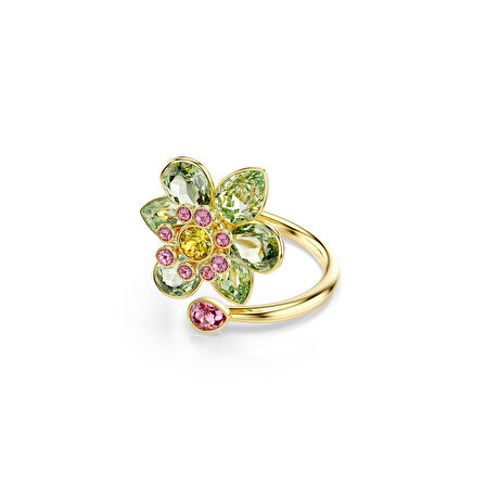 5720297 Swarovski Yüzük Idyllıa:Rıng Green Mul/Gos 55