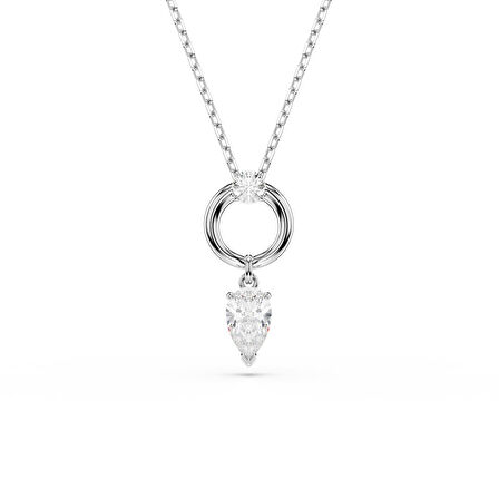 5723146 Swarovski Kolye Mesmera:Pend Pear Whı/Rhs