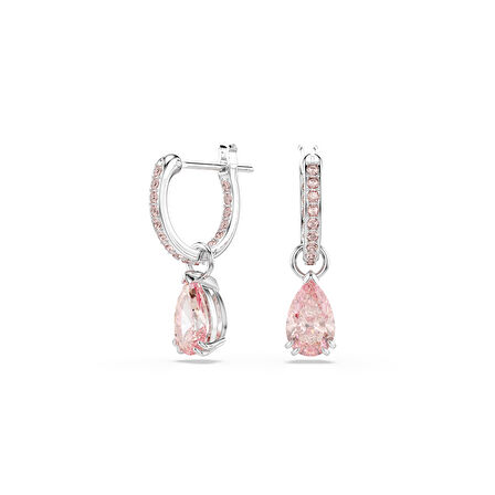 5723566 Swarovski Küpe Mp Attract:Pe Mn Hoop Mfp Rose/Rhs