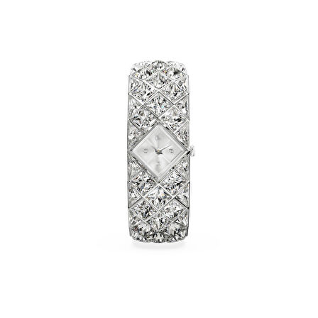 5724515 Swarovski Kol Saati Curıosa Bangle Watch:Mb Sts/Wht/Sts