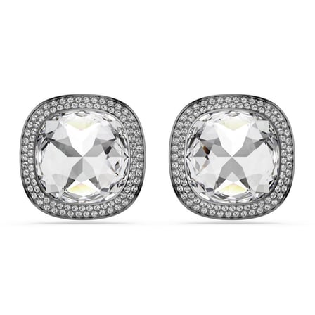 5751325 Swarovski Küpe Una:Ce Xl Cushıon Lıght Cry/Bru