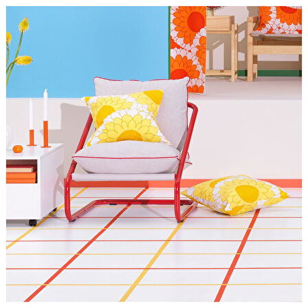 Tekli koltuk minderi, katorp bej